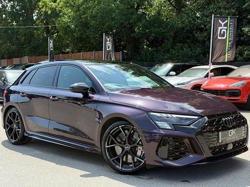 Purple Used 2024 Audi RS3 Exclusive Hatchback | £59,995 - Image 1/4