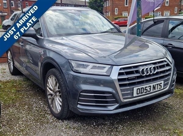 Grey Used 2017 Audi Q5 S-Line SUV | £17,995 (Expensive) - Image 1/1