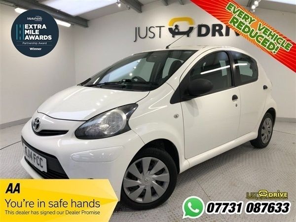 White Used 2014 Toyota Aygo Active Hatchback | £4,995 (A bit pricey) - Image 1/1
