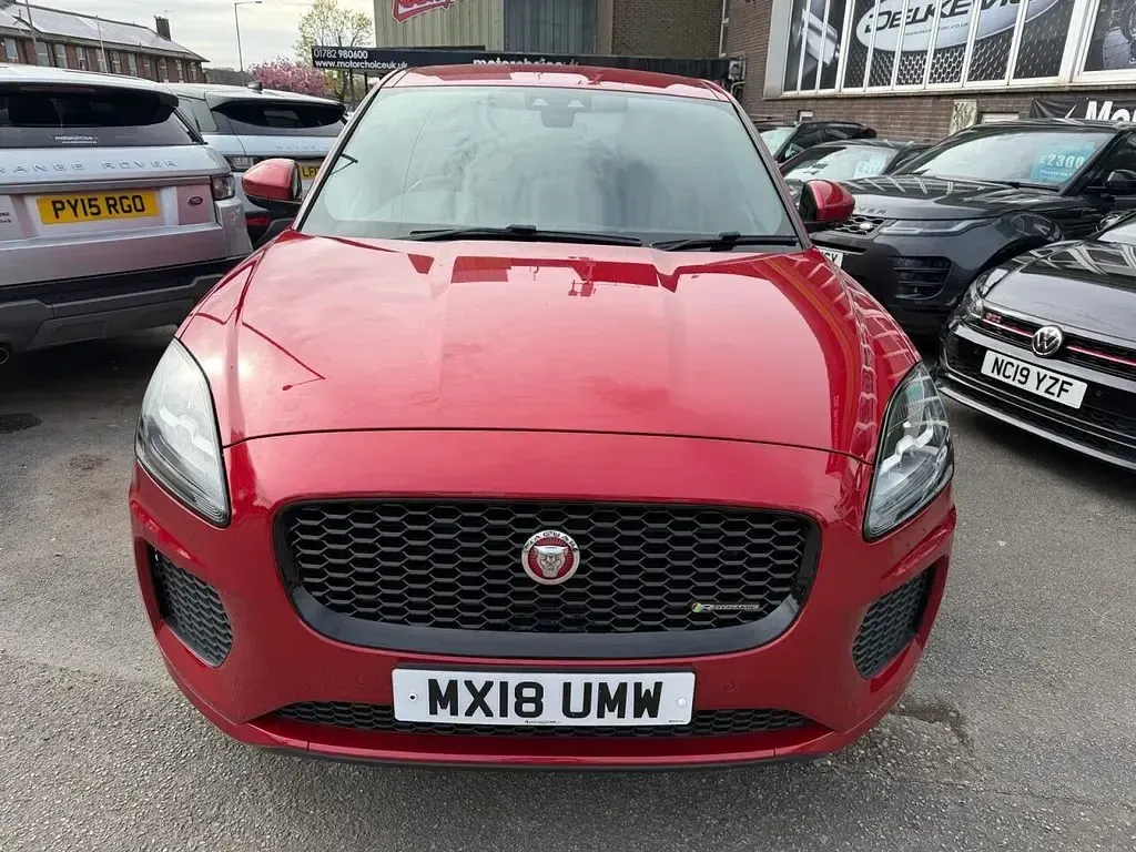 Used Jaguar E-Pace R-Dynamic 150 HP (110 kW) 2018 Red SUV