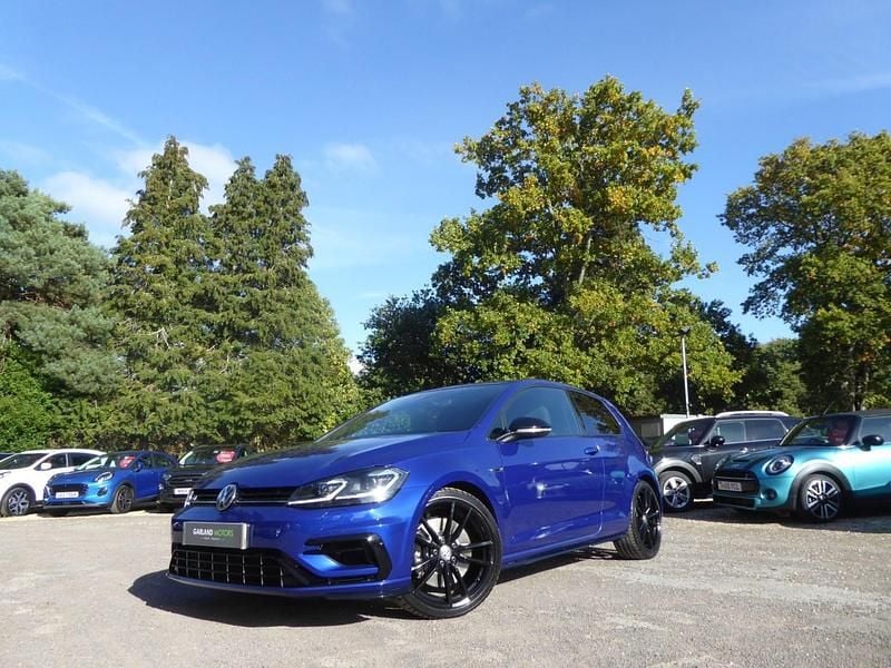 Blue Used 2018 VW Golf VII R Hatchback | £25,495 - Image 1/4