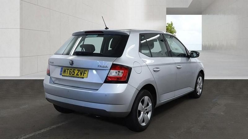 Used Skoda Fabia SE 2015 Silver Hatchback