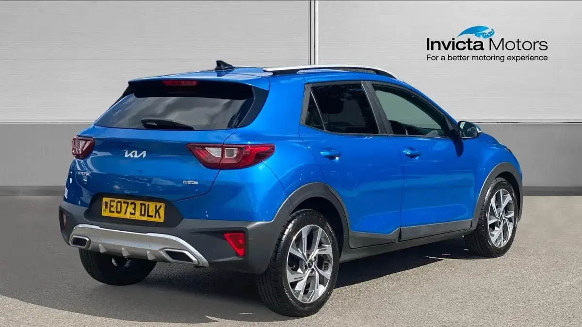 Used Kia Stonic GT-Line 99 HP (72 kW) 2023 Blue SUV