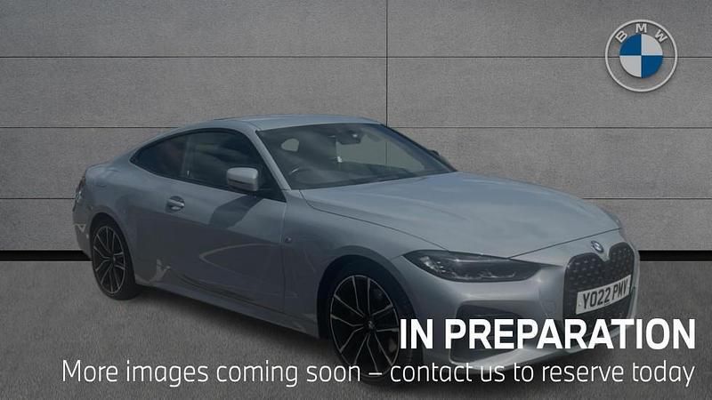 Grey Used 2022 BMW 430 M Sport Coupe | £31,495 (Fair price) - Image 1/4