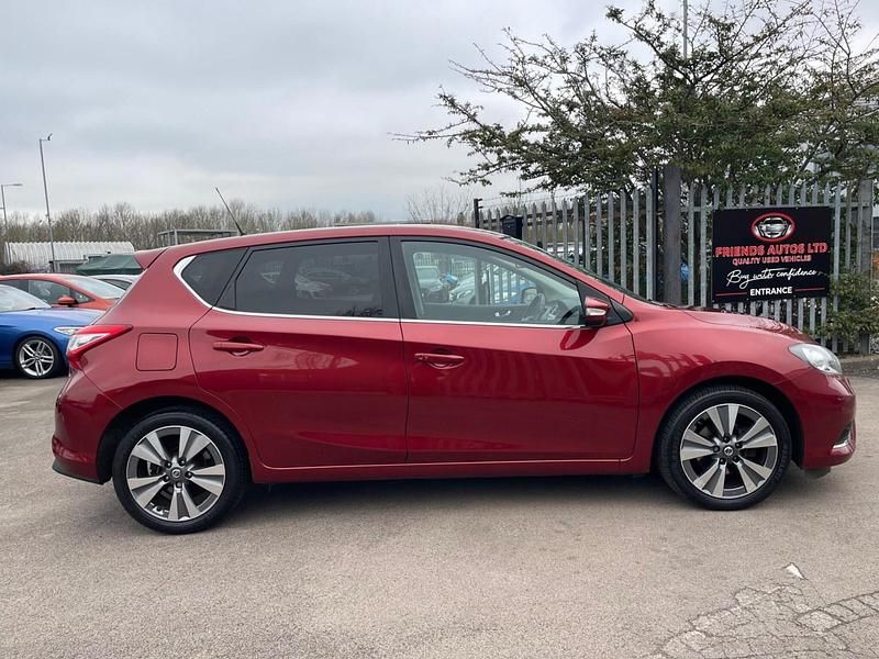 Used Nissan Pulsar N-TEC 2015 Red Hatchback