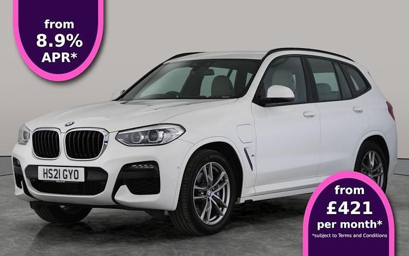 White Used 2021 BMW X3 M Sport SUV | £28,236 (Good price) - Image 1/3