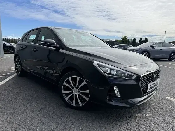 Used Hyundai i30 SE 110 HP (80 kW) 2018 Black Hatchback