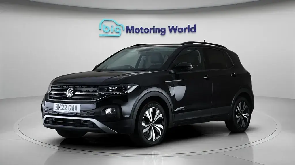 Begagnad VW T-Cross Black Edition 110 HK (80 kW) 2022 Svart SUV