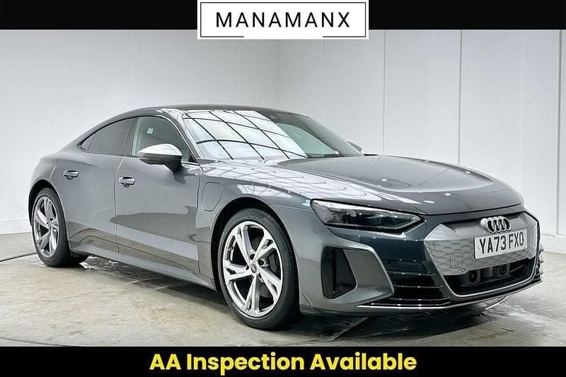 Used Audi e-tron GT quattro Sport 389 kW (530 HP) 2023 Daytona grey Sedan