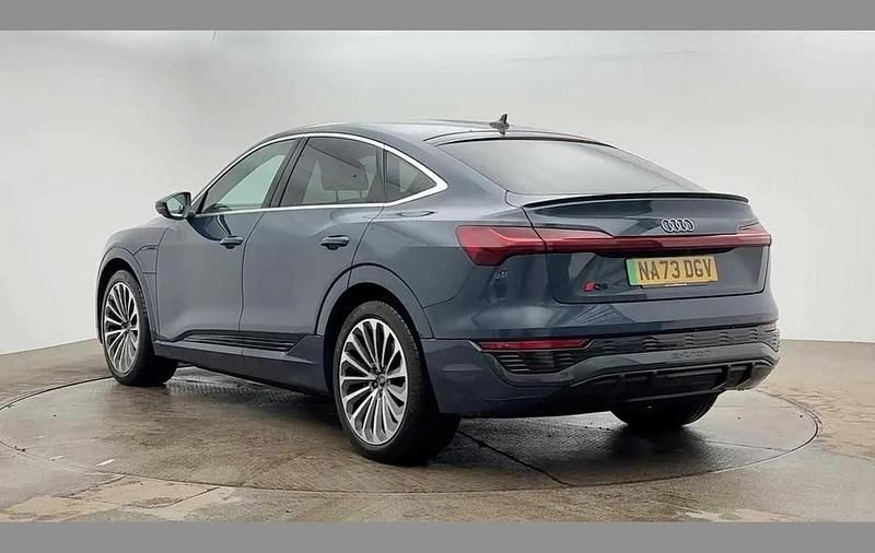 Used Audi Q8 e-tron S-Line 300 kW (408 HP) 2023 Blue SUV