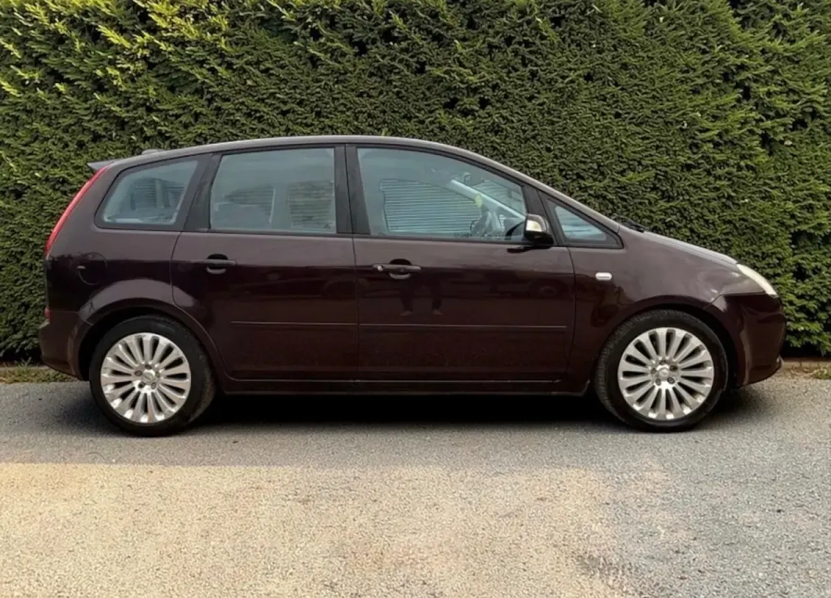 Used Ford C-MAX Titanium 145 HP (106 kW) 2008 Red MPV