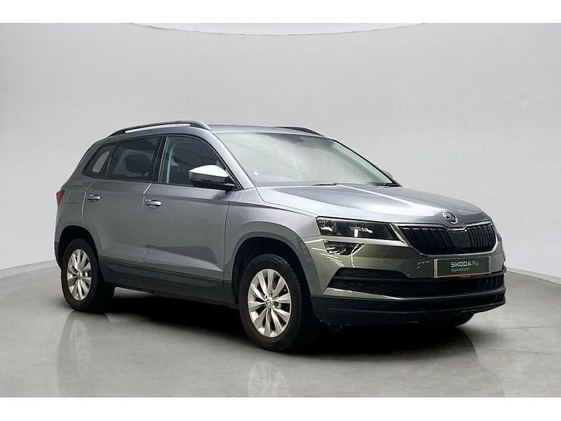 Business grey metallic Used 2018 Skoda Karoq SUV | £10,787 (Fair price) - Image 1/4