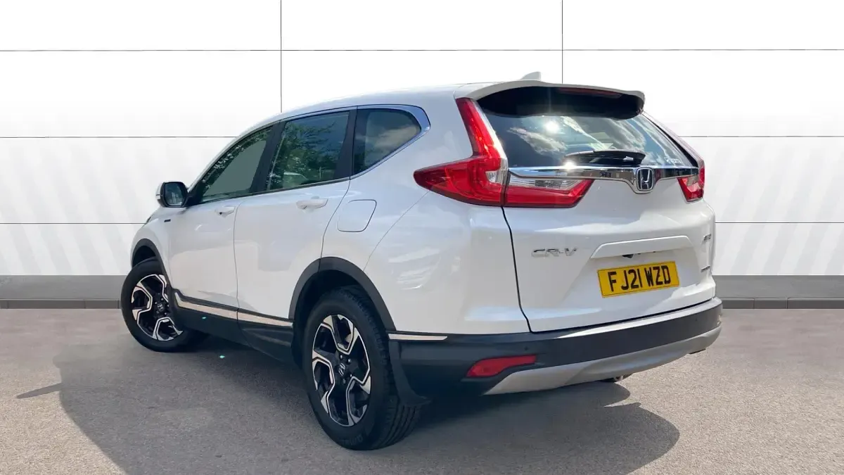 Used Honda CR-V Hybrid 184 HP (135 kW) 2021 White SUV