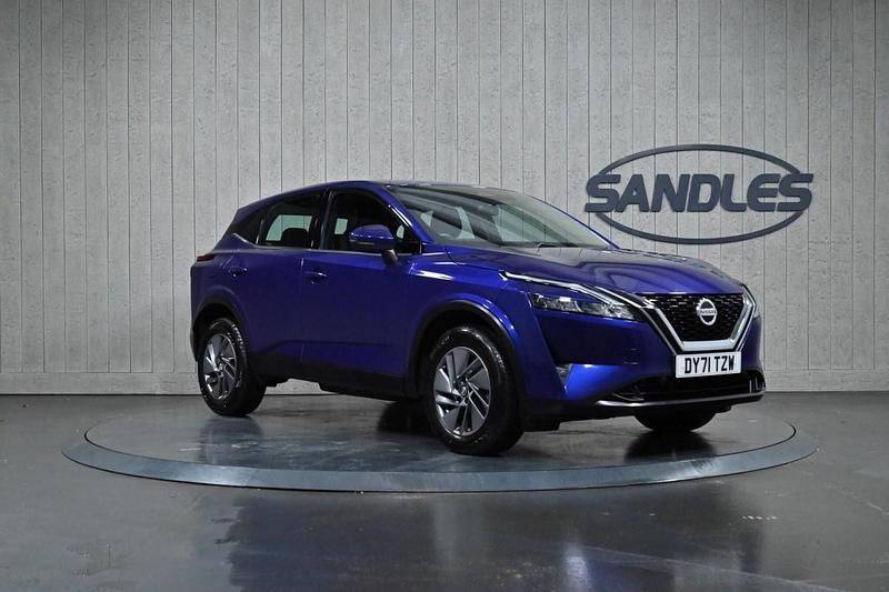 Blue Used 2021 Nissan Qashqai Acenta Premium SUV | £12,799 (Fair price) - Image 1/4