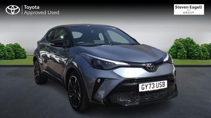 Grey/black Used 2023 Toyota C-HR Sport SUV | £26,233 (Fair price) - Image 1/4