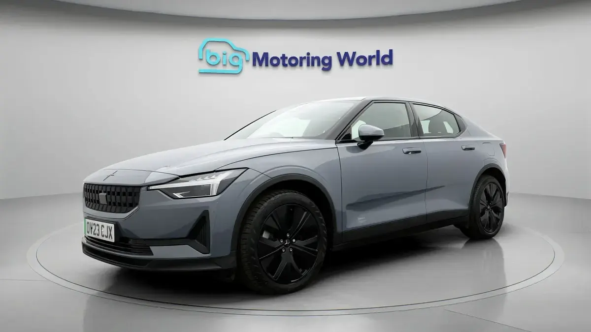 Begagnad Polestar 2 Standard Range Single Motor 169 kW (231 HK) 2022 Grå Halvkombi