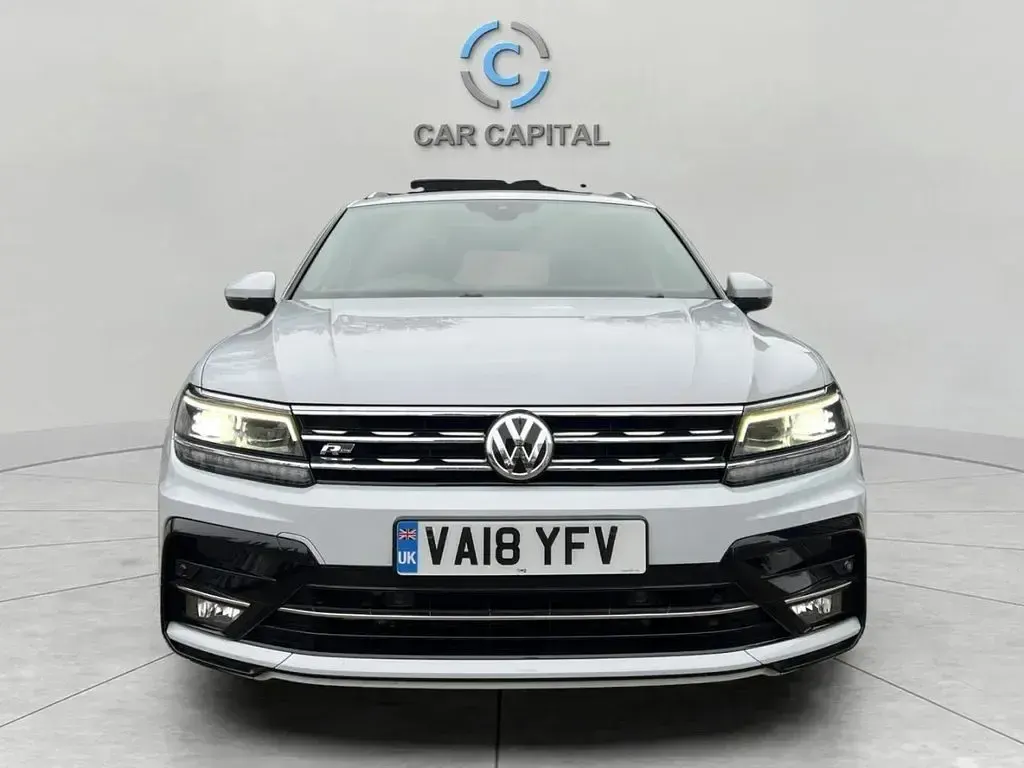 Used VW Tiguan R-line 150 HP (110 kW) 2018 Silver SUV