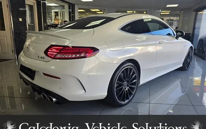 Used Mercedes C43 AMG Premium 390 HP (286 kW) 2019 White Coupe