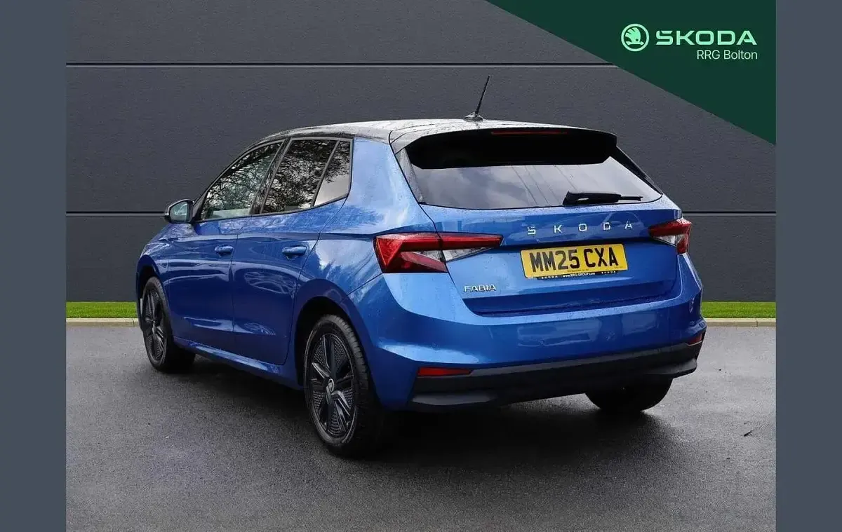Nowe Skoda Fabia Design Edition 113 KM (83 kW) 2025 Niebieski Hatchback