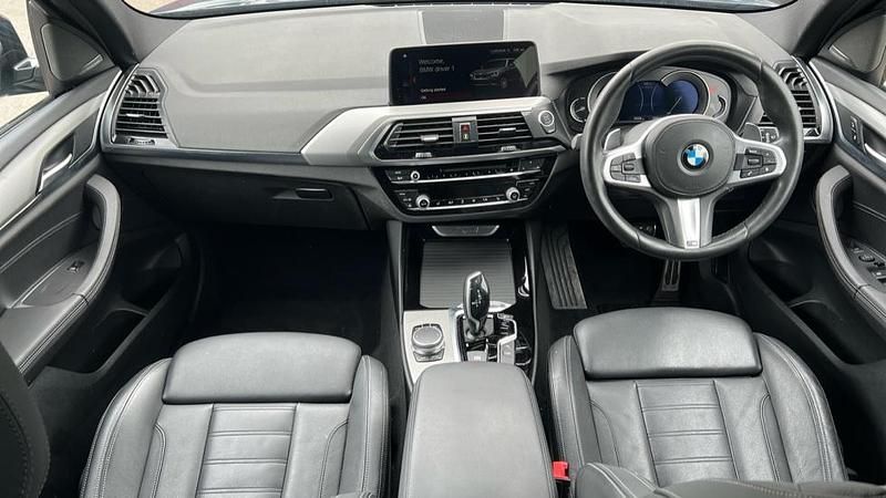 Begagnad BMW X3 M Sport 187 HK (137 kW) 2019 Blå SUV