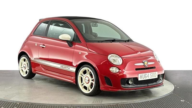 Used Abarth 500C 135 HP (99 kW) 2014 Red Cabriolet