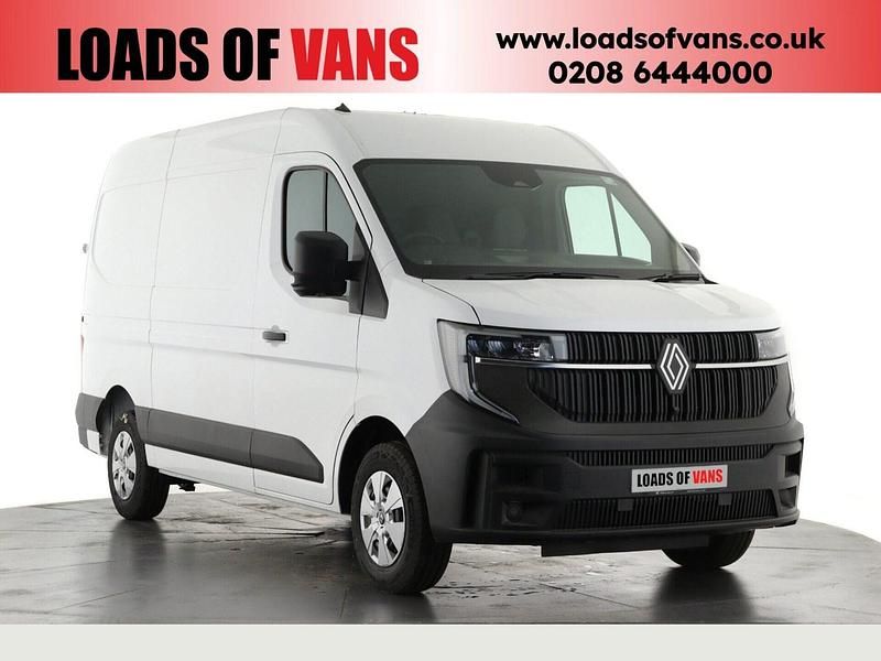 New Renault Master 2026 White MPV