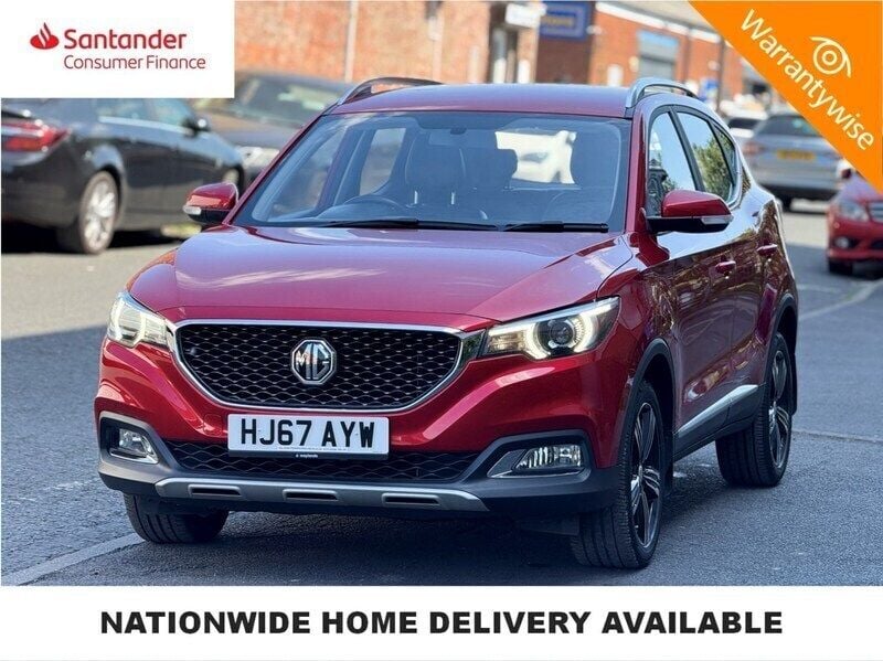 Red Used 2018 MG ZS Exclusive Sedan | £9,995 (Fair price) - Image 1/4