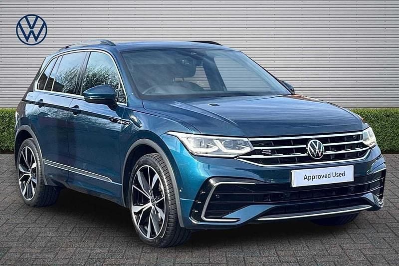 Used VW Tiguan R-line 150 HP (110 kW) 2023 Blue SUV