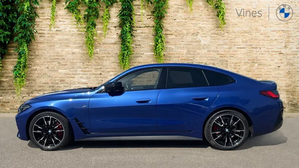 Used BMW M440 M Sport 369 HP (271 kW) 2022 Blue Sedan