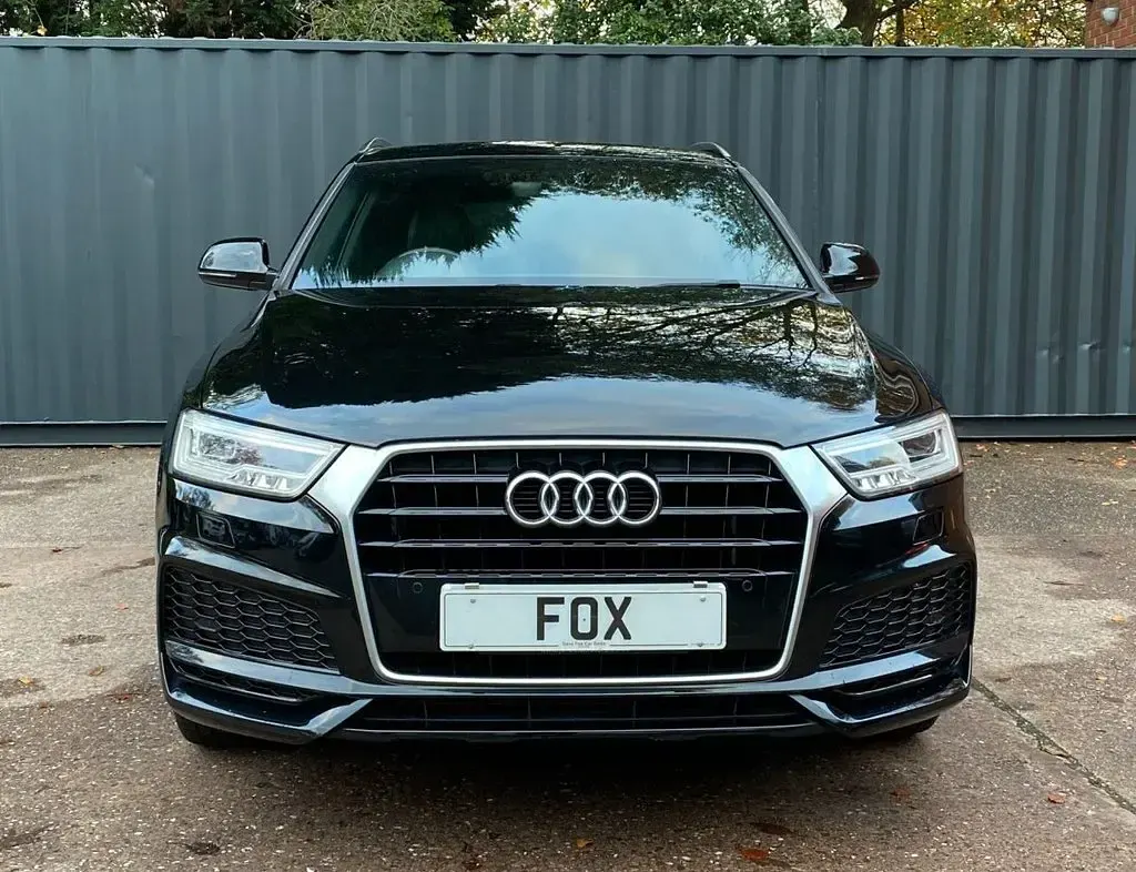 Used Audi Q3 S-Line 150 HP (110 kW) 2017 Black SUV
