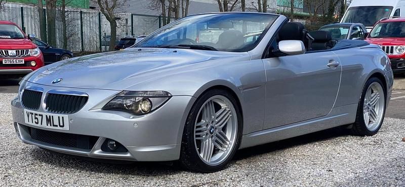 Used BMW 630 Cabriolet Sport Line 2007 Silver Cabriolet