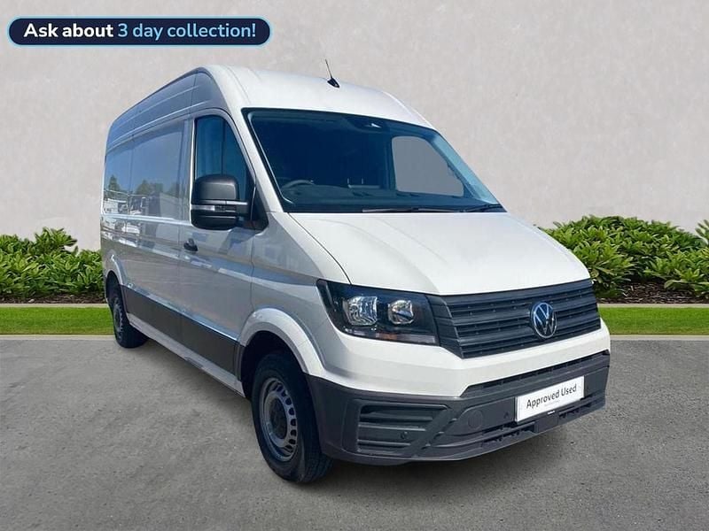 White Used 2025 VW Crafter Van | £33,689 (Expensive) - Image 1/2