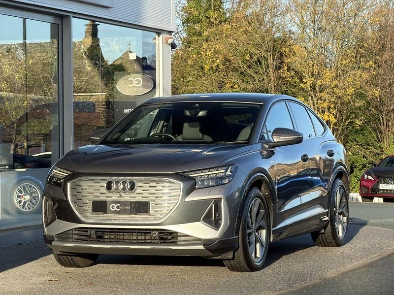 Grey Used 2021 Audi Q4 Sportback e-tron Comfort SUV | £22,990 (Good price) - Image 1/3