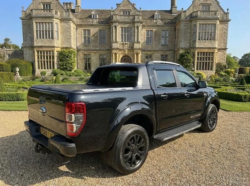 Begagnad Ford Ranger Wildtrack 2019 Svart Pickup
