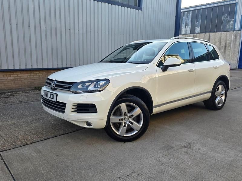 Used VW Touareg 2011 White SUV