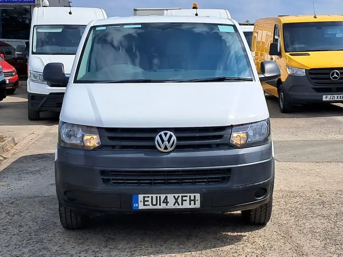Begagnad VW Transporter Startline 2014 Vit Van