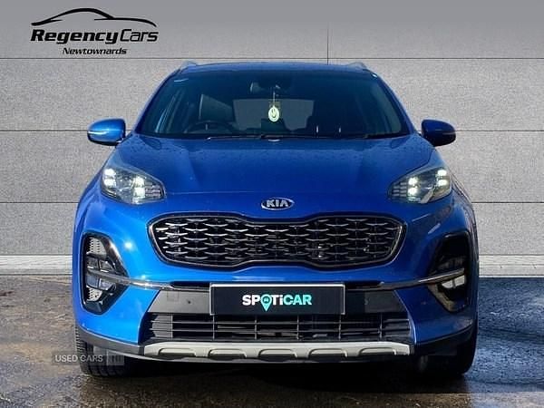 Used Kia Sportage GT-Line 180 HP (132 kW) 2022 Blue SUV