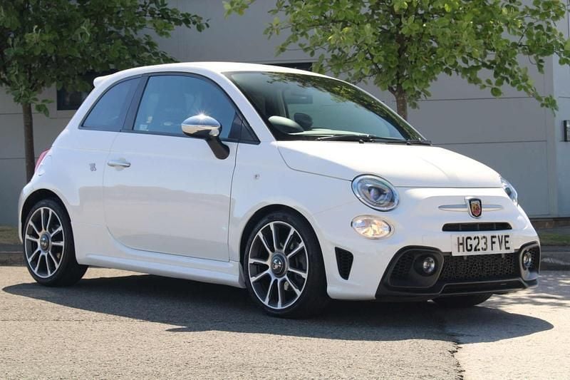 White Used 2023 Abarth 595 Turismo Hatchback | £17,295 (Fair price) - Image 1/4