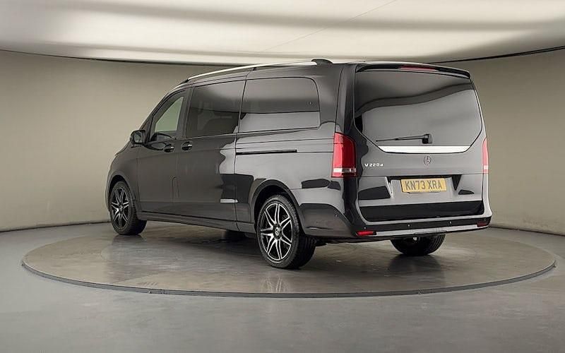 Used Mercedes V220 AMG line 163 HP (119 kW) 2023 Obsidian black MPV