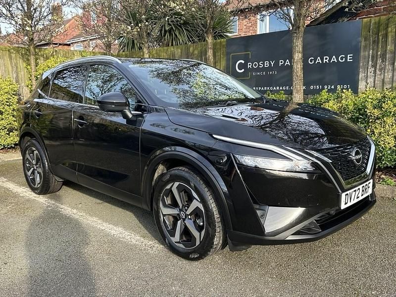 Used Nissan Qashqai N-Connecta 2022 Black SUV