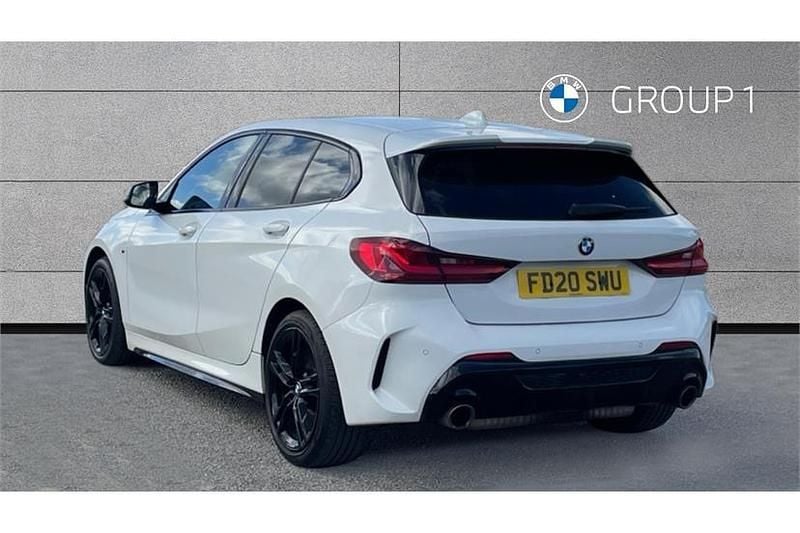 Used BMW M135 Shadowline 306 HP (225 kW) 2020 Alpine white Hatchback