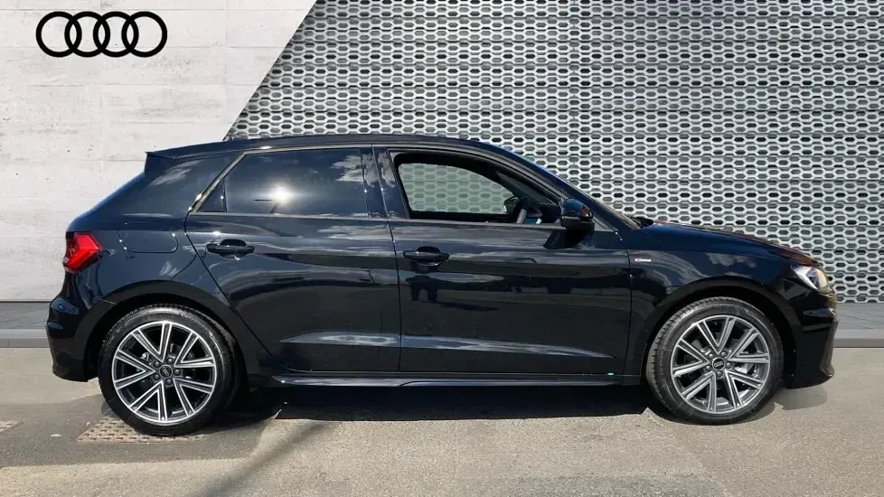New Audi A1 Sportback S-Line 116 HP (85 kW) 2026 Black Hatchback