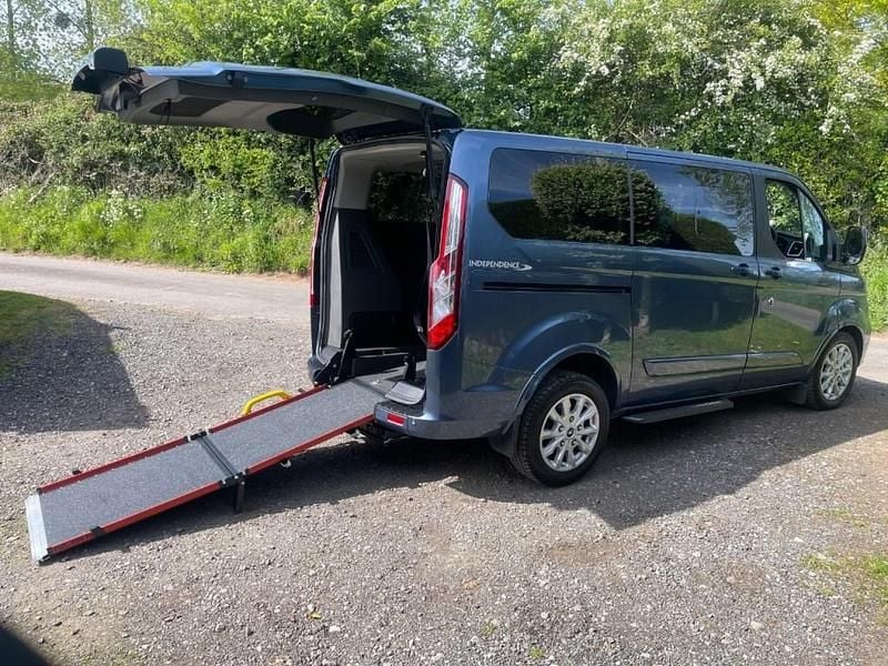 Blue Used 2024 Ford Tourneo Custom Titanium | £26,995 (Fair price) - Image 1/4