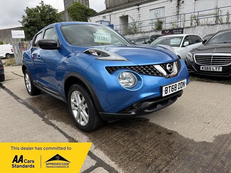 Blue Used 2018 Nissan Juke SUV | £11,295 (A bit pricey) - Image 1/4