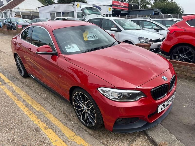 Red Used 2016 BMW 218 M Sport Coupe | £12,495 (Fair price) - Image 1/4