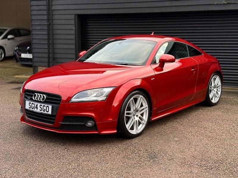 Used Audi TT Black Edition 170 HP (125 kW) 2014 Red Coupe