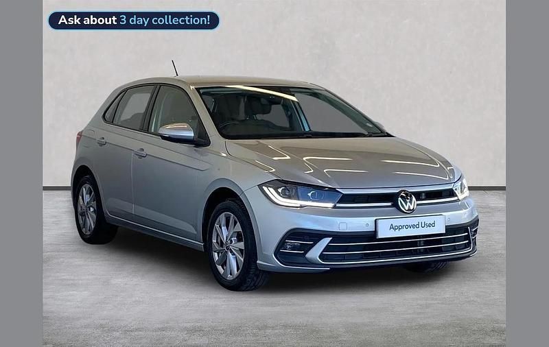 Used VW Polo Style 95 HP (69 kW) 2021 Silver Hatchback