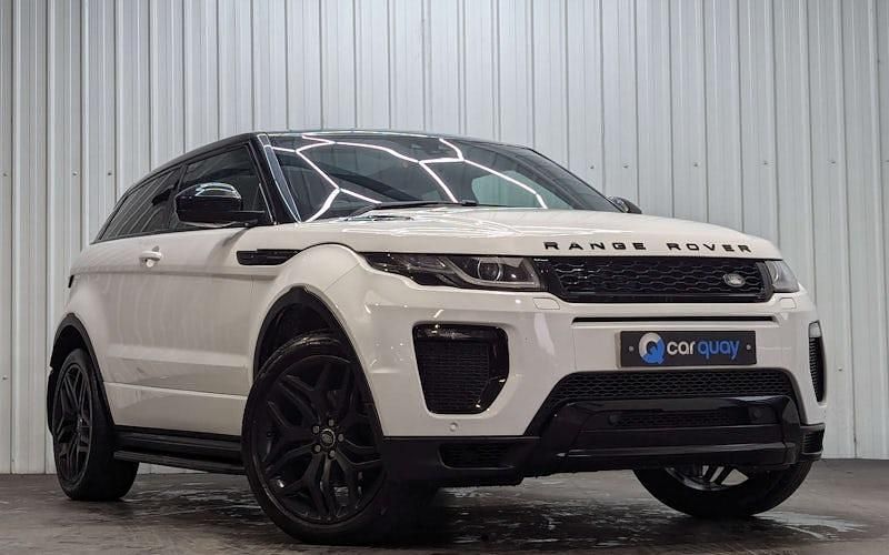 Used Land Rover Range Rover evoque HSE Dynamic 179 HP (131 kW) 2016 White Coupe
