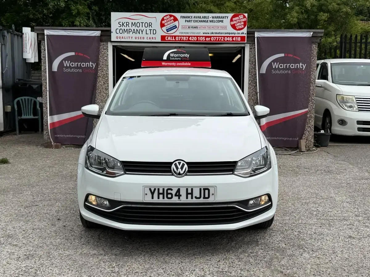 Used VW Polo SE 90 HP (66 kW) 2014 White Hatchback