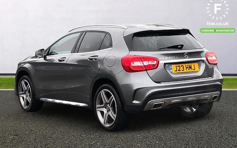 Used Mercedes GLA200 AMG line 136 HP (100 kW) 2018 Grey SUV